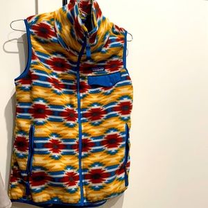 NWOT Patagonia Synchilla Tribal Vest - Small